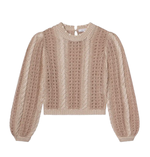 FRAME Femme Cable Sweater