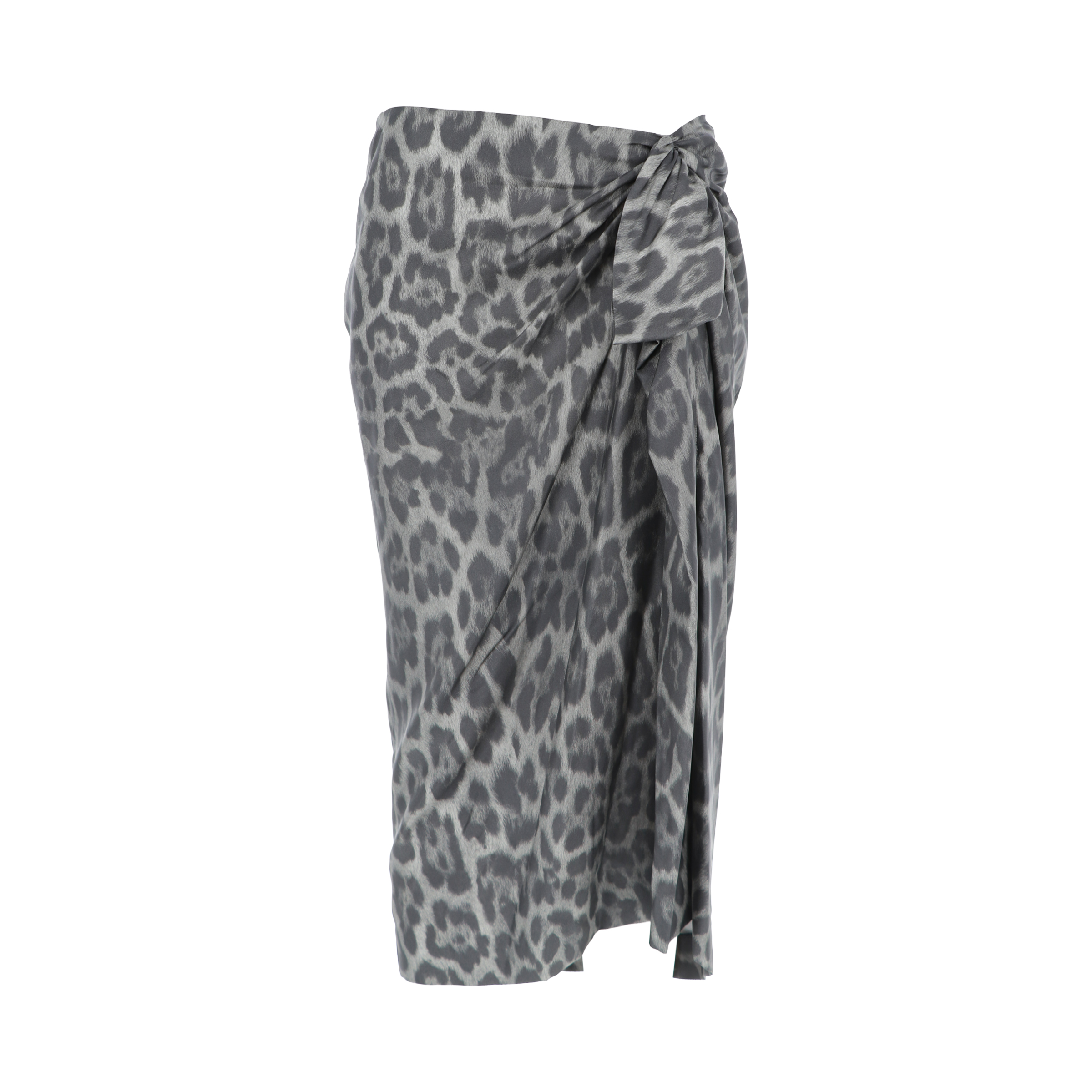 STELLA MCCARTNEY Gonna arricciata leopardata
