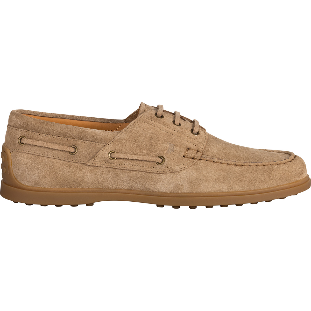 TOD'S Barca in pelle rovesciata