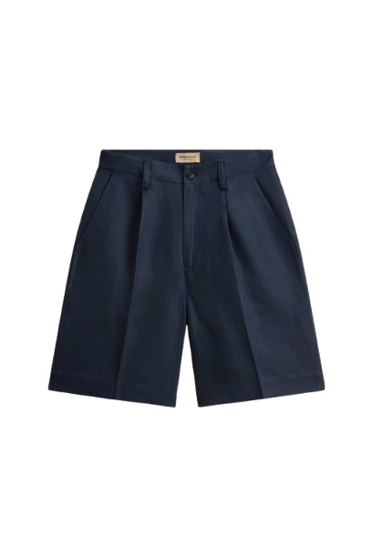 WOOLRICH Pantaloncini in lino e viscosa