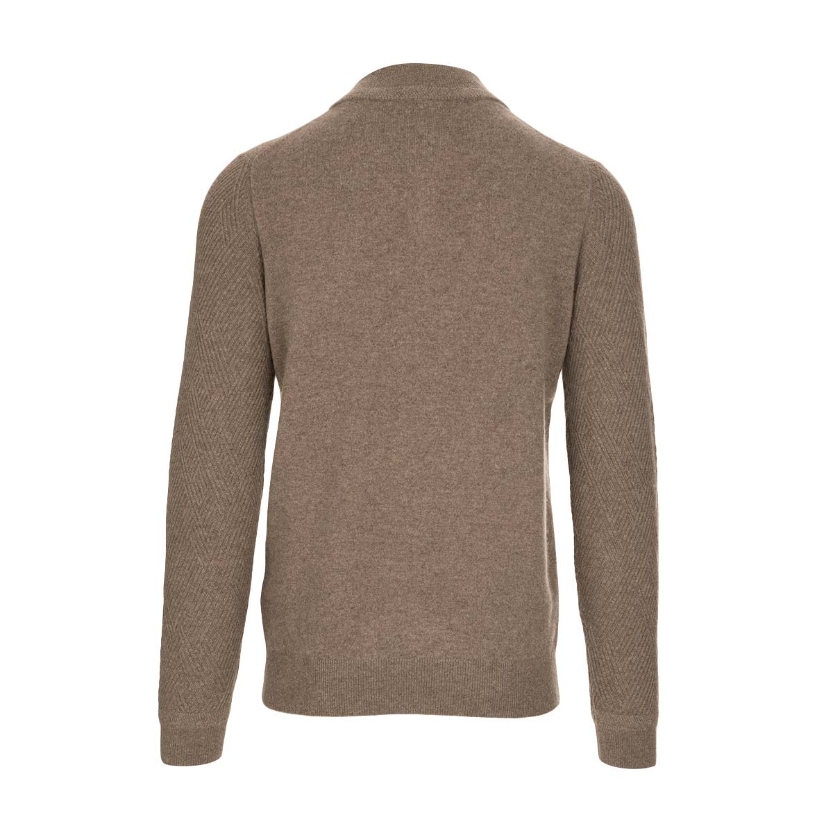 OZ BASIC sweater zip 100%cashmere