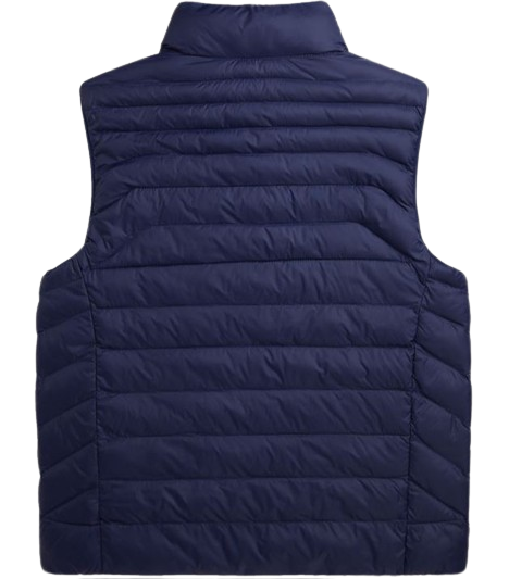 Ralph lauren blue vest sales