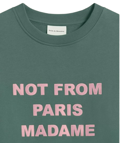 DRÔLE DE MONSIEUR Le Sweatshirt Slogan
