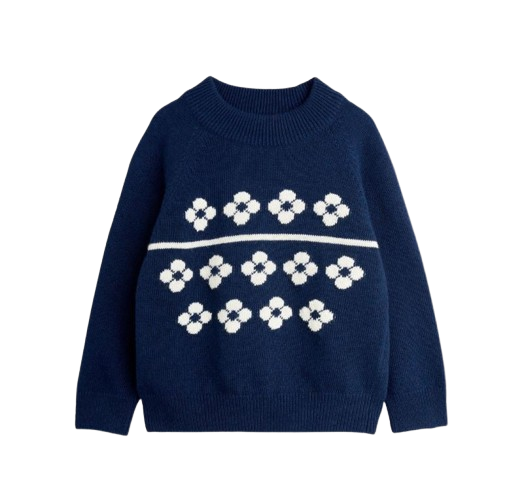 MINIRODINI Flowers Sweater
