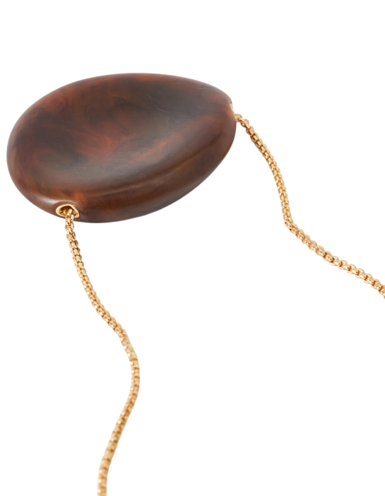 JOSEPH Bean Pendant Resin Bean