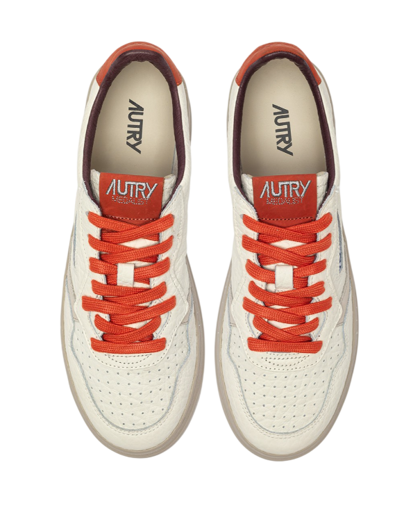 AUTRY Medalist Low Nabuk/Elephant/Suede Sneaker