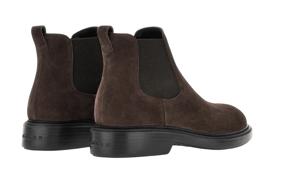 HOGAN High Top Boot H704 Chelsea Suede