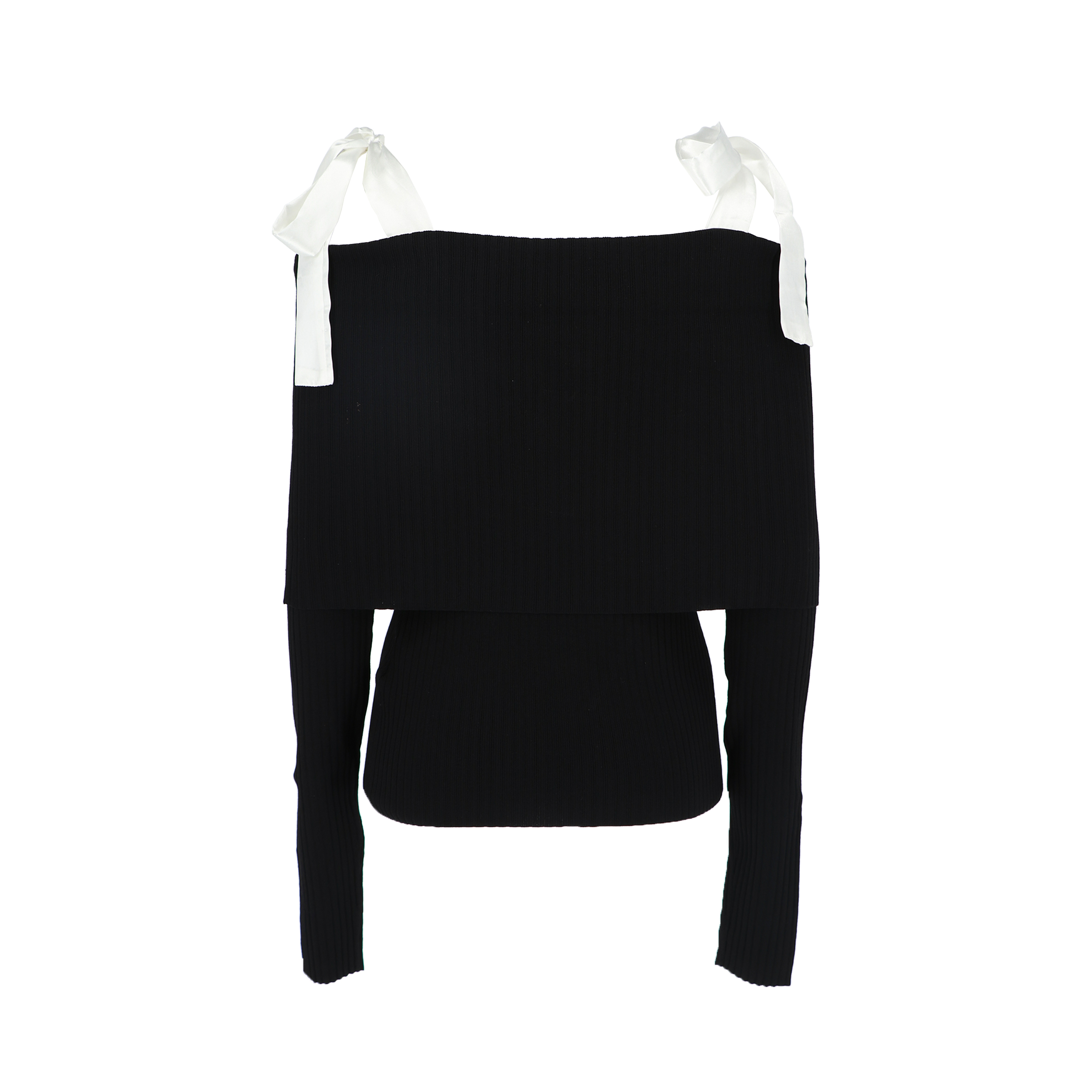 ROTATE Off Shoulder Strap Knit