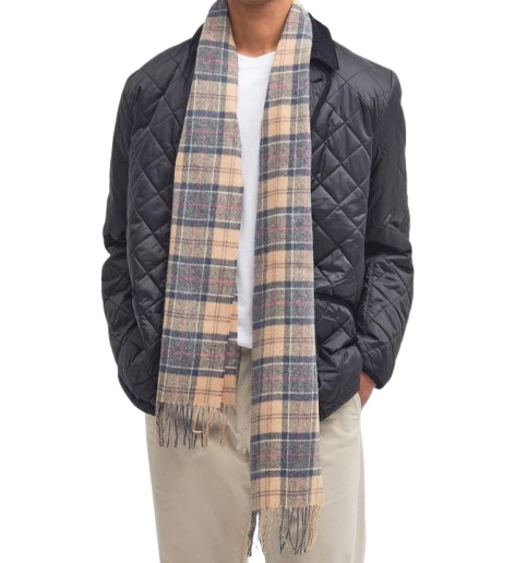 BARBOUR lambswool scarf