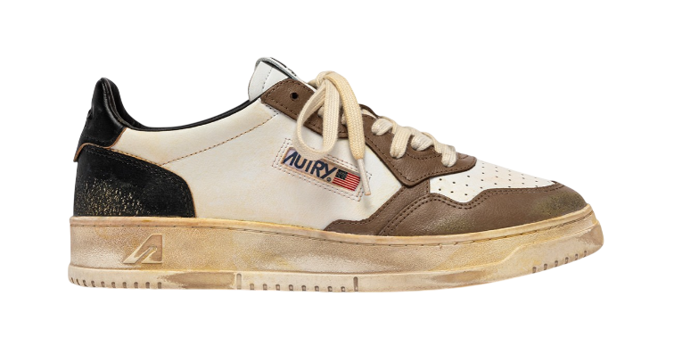 AUTRY Sup Vint Low Leather/Leather Sneaker