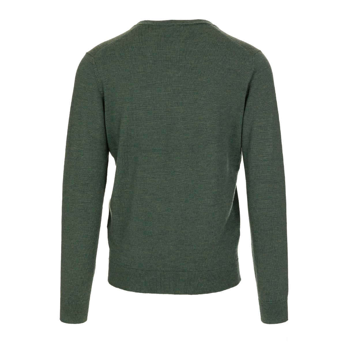 OZ BASIC Sweater uni V-Ausschnitt 100% Merino