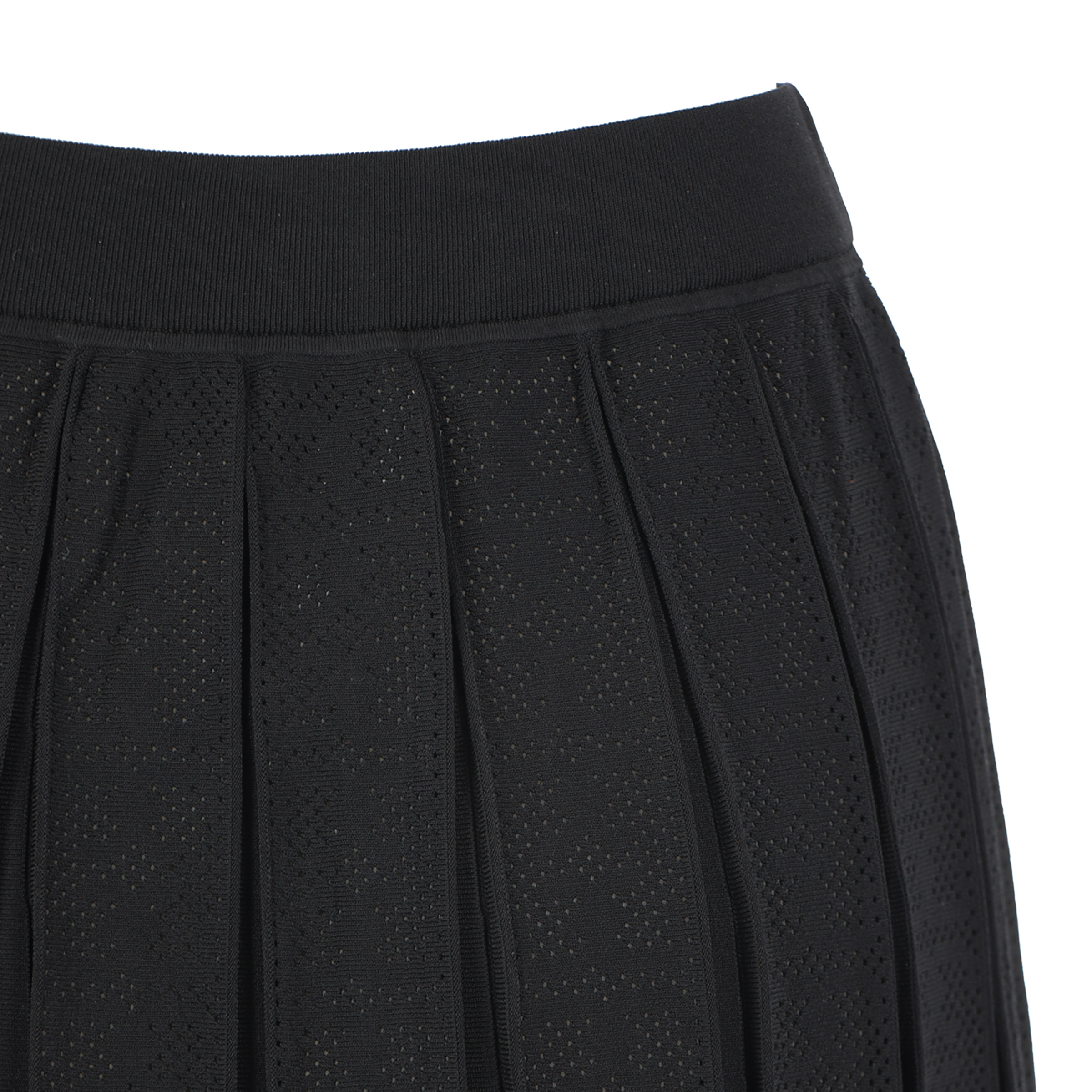 TORY BURCH Gonna in pizzo plissettata