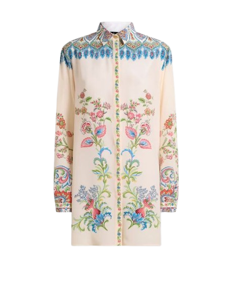 ETRO Hemd mit Seitenschlitzen