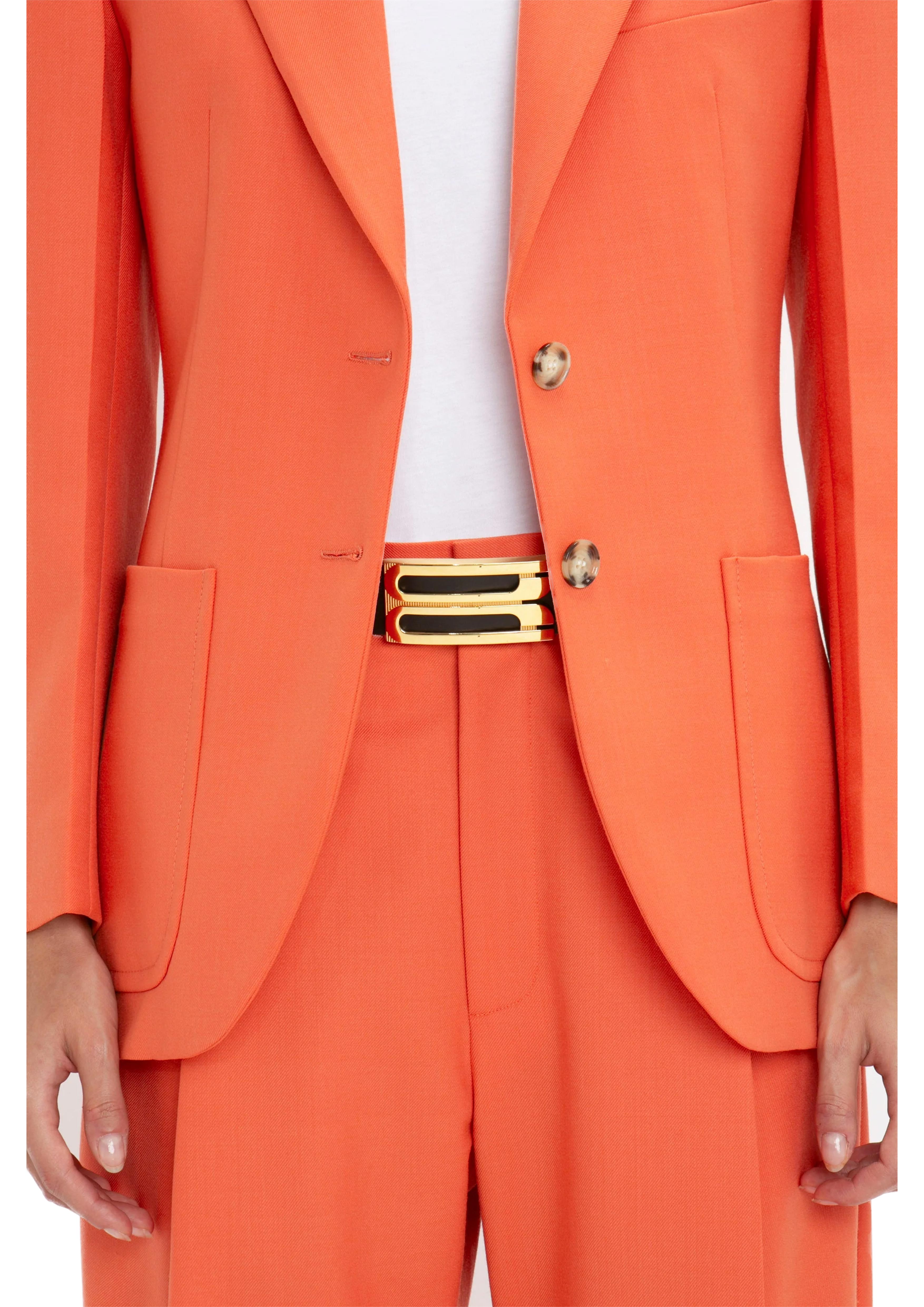 VICTORIA BECKHAM PATCH POCKET JACKET