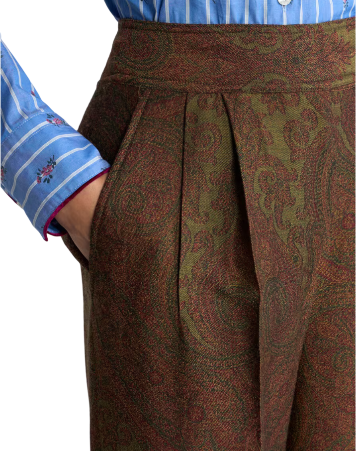 ETRO Straight Trousers