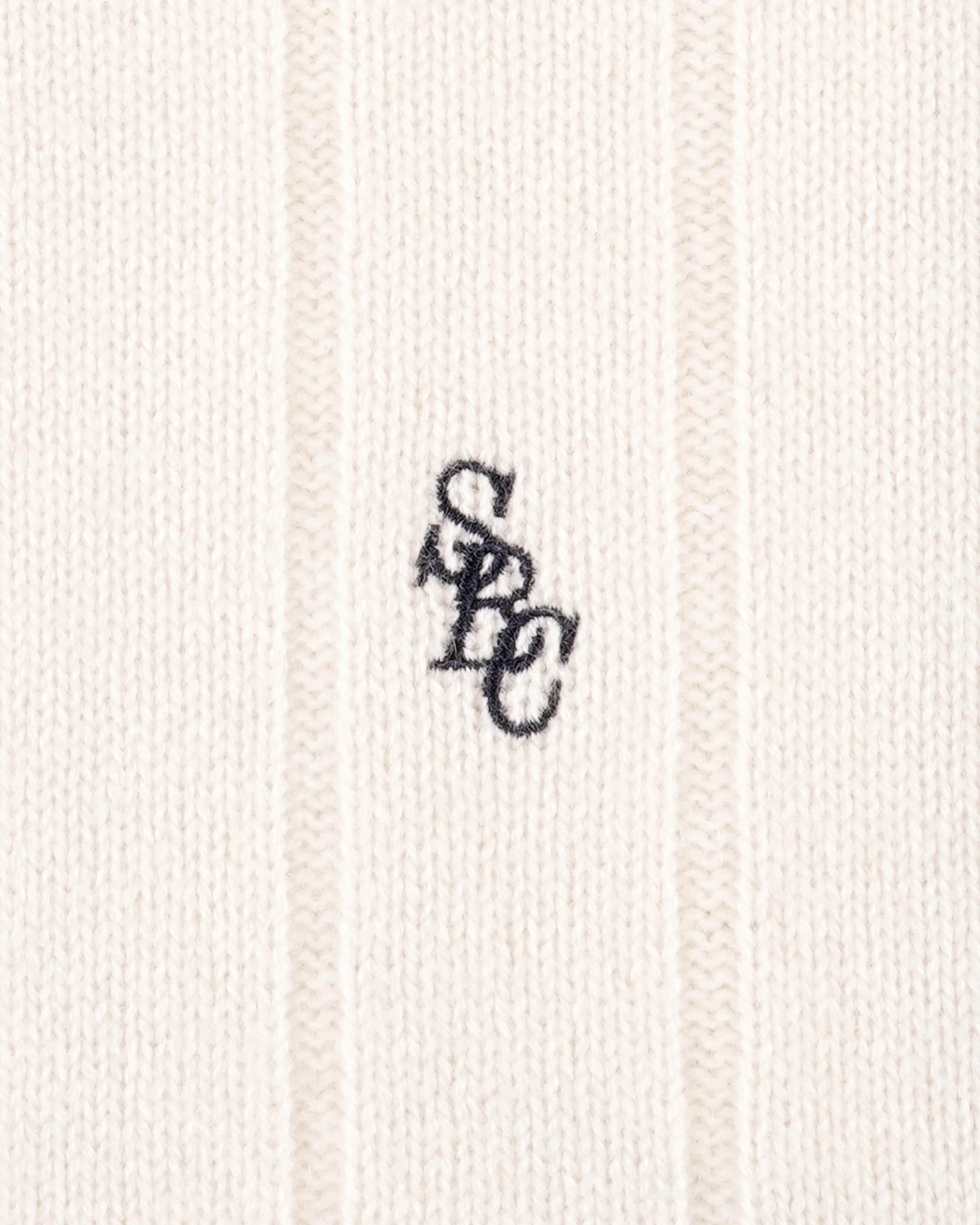 SPORTY&RICH Maglione in cashmere da cricket SRC