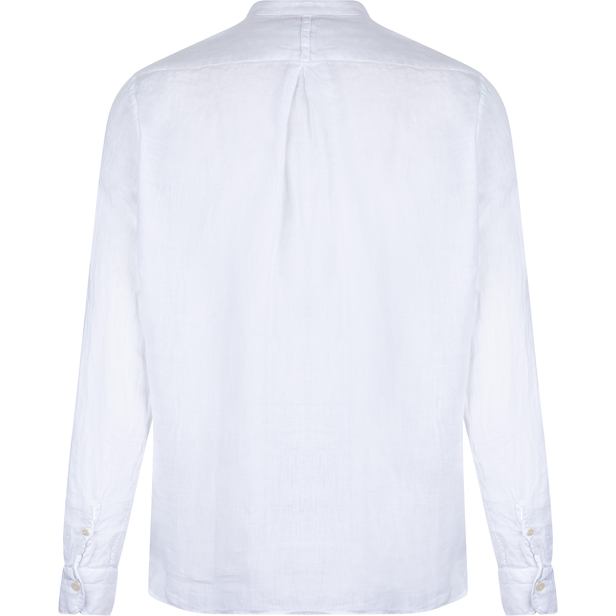 TINTORIA MATTEI Stand up collar casual Linen Shirt