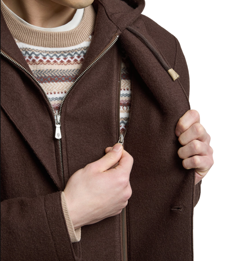 ELEVENTY Single Breasted Jacket With Chest Pocket