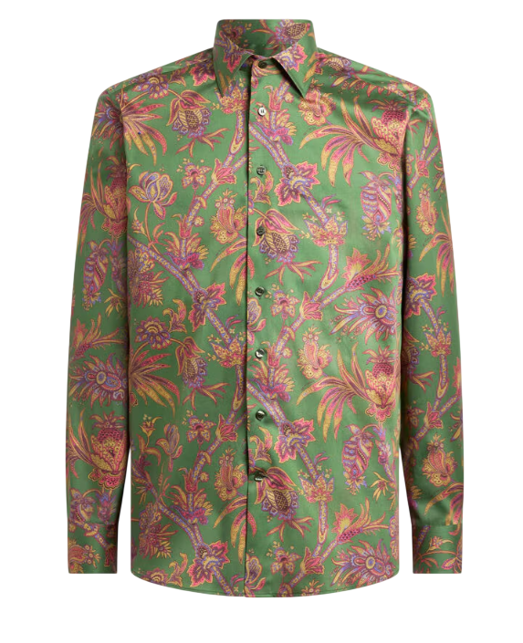 ETRO Distinctive Paisley Print Shirt With Etro Heritage Design