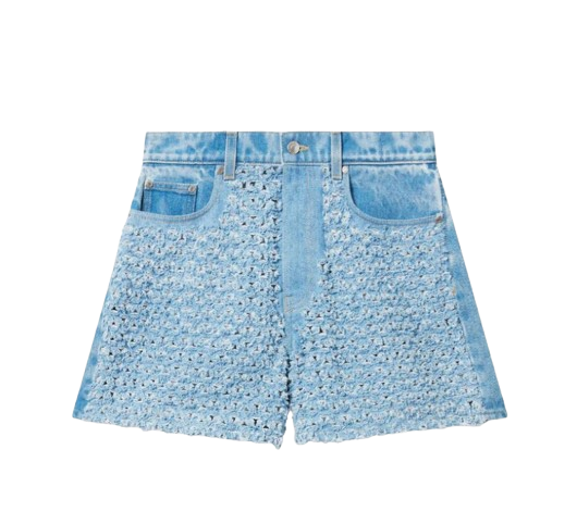 STELLA MCCARTNEY Boucle Denim Short