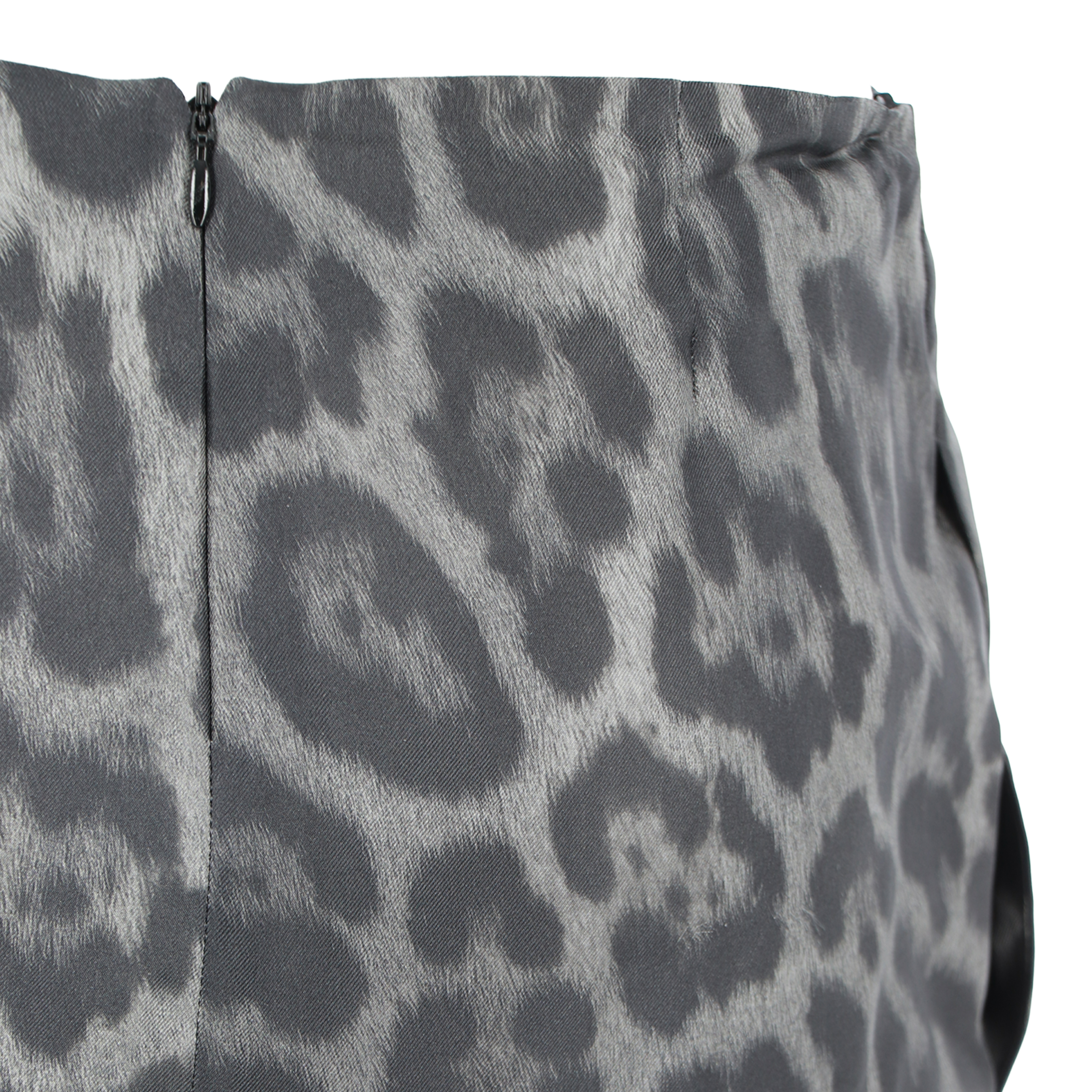 STELLA MCCARTNEY Gonna arricciata leopardata