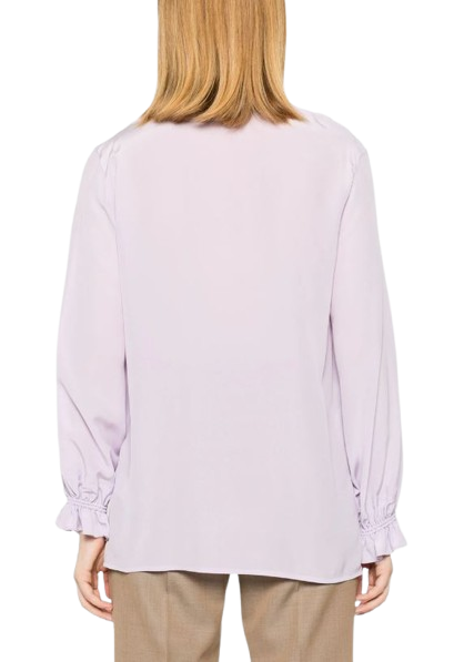 VICTORIA BECKHAM Ruffle Neck Blouse