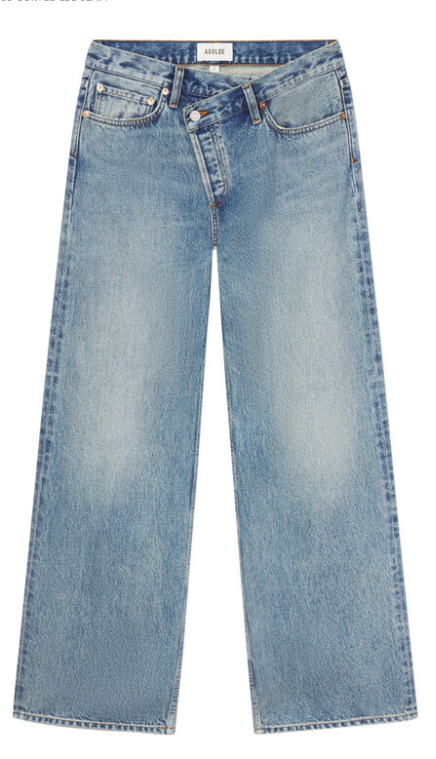 AGOLDE Jeans incrociati ad arco
