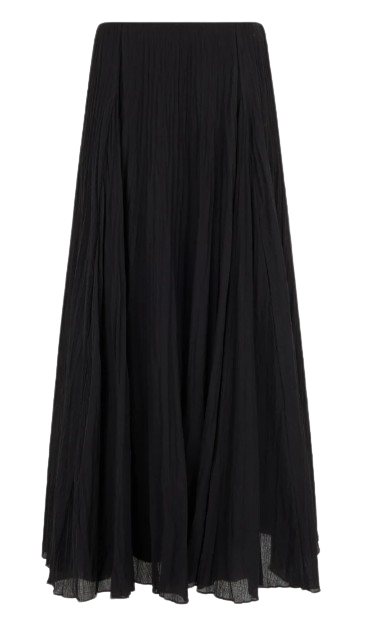 VINCE Crinkled Maxi Skirt