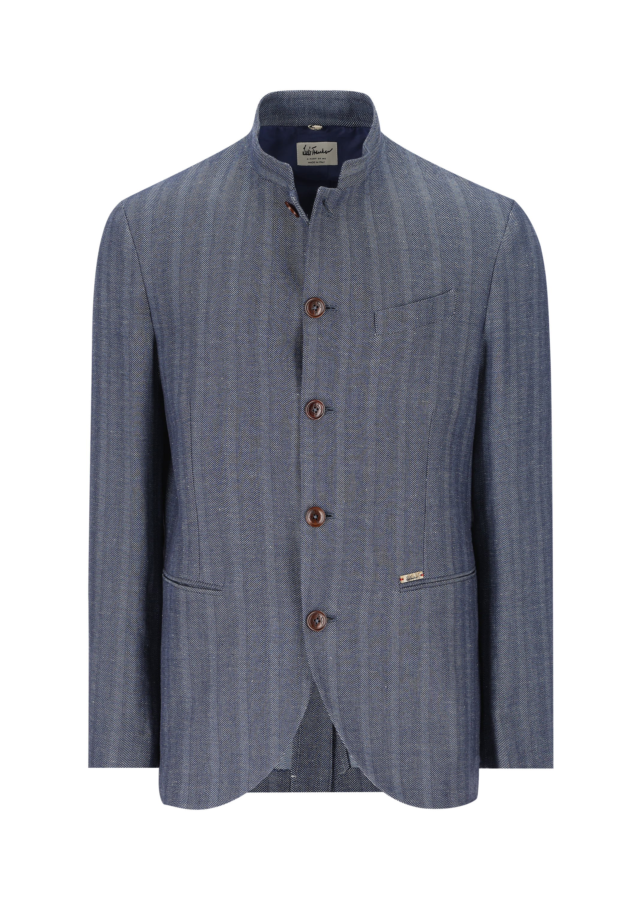 LUIS TRENKER Blazer in cotone e lino Lusandretto