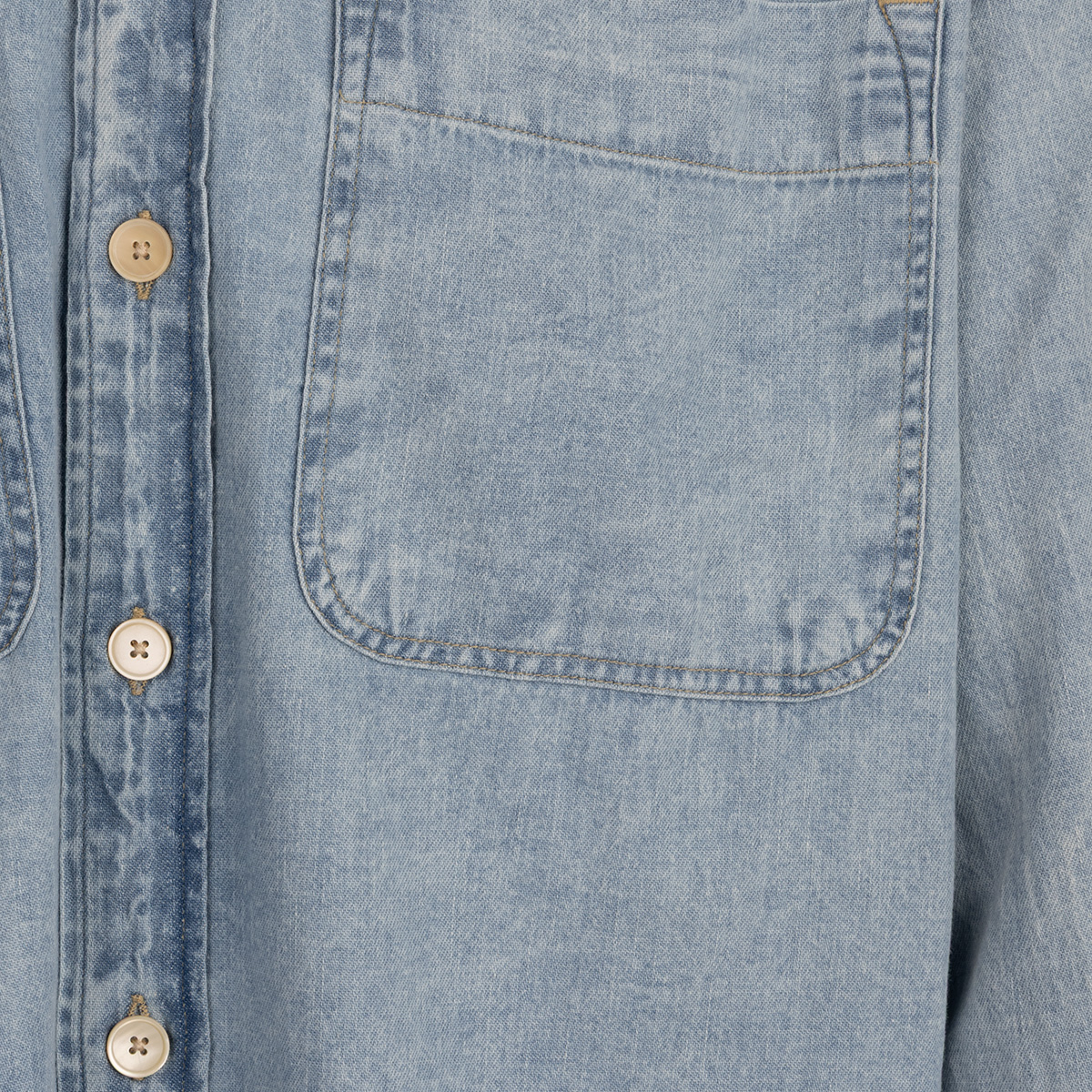 PAUL SMITH Camicia in denim casual a maniche lunghe