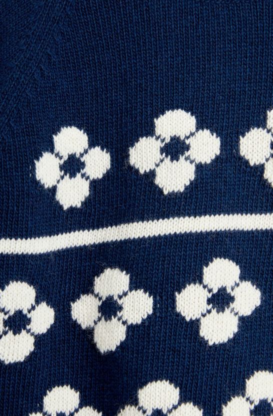 MINIRODINI Blumen-Pullover