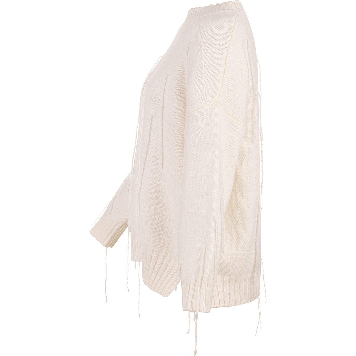 Archivio B Pullover mit Rundhalsausschnitt