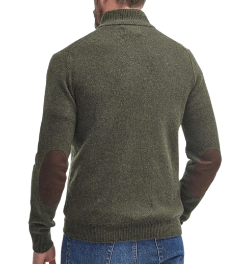 BARBOUR patch half zip