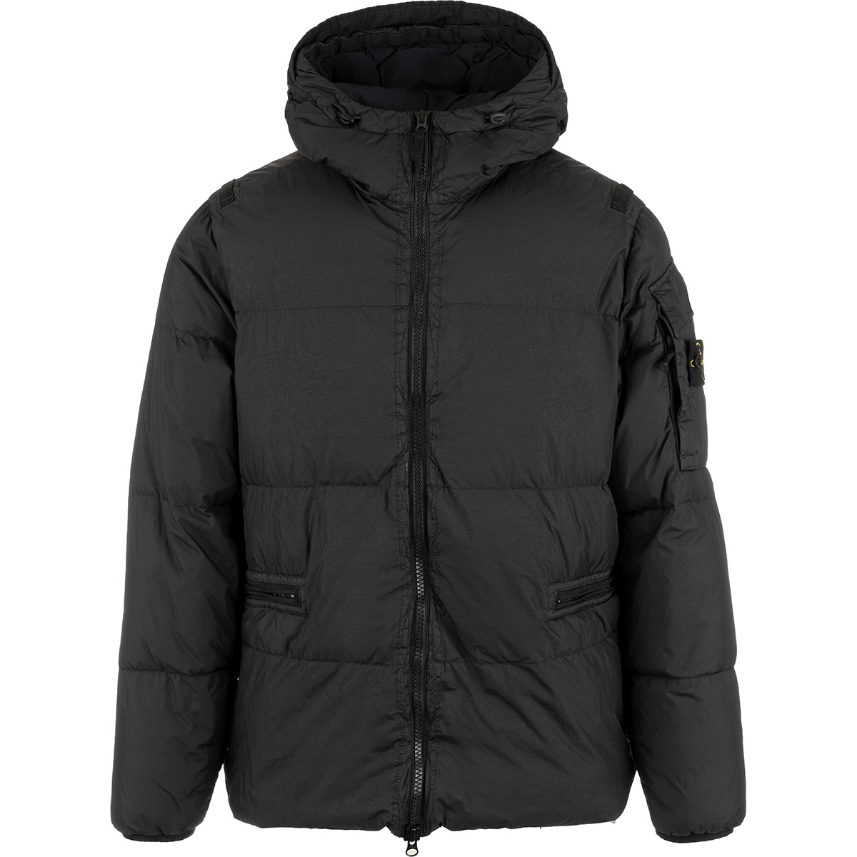 STONE ISLAND - hooded down jacket black - 2XL | Oberrauch Zitt