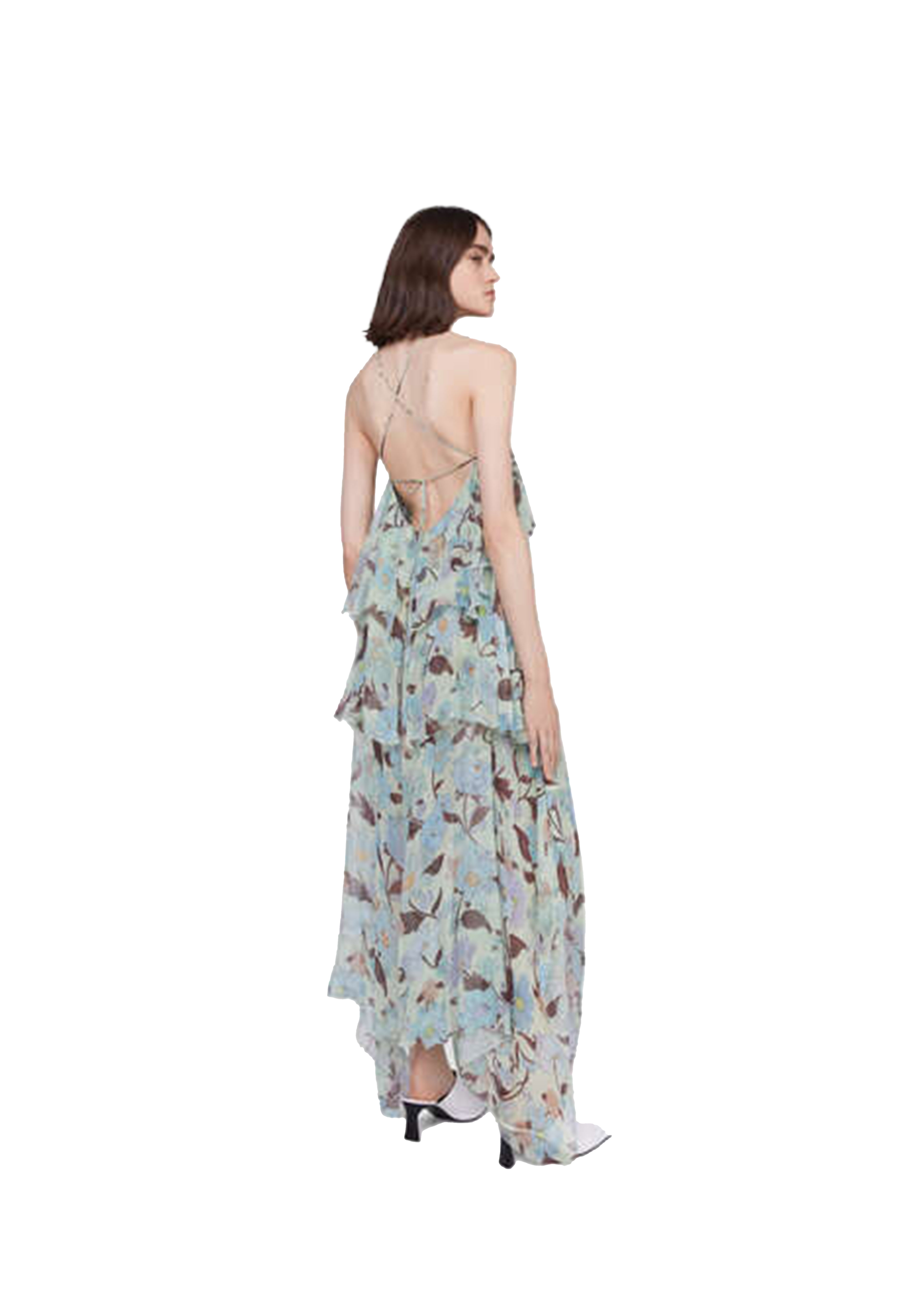 STELLA MCCARTNEY Frill Long Dress