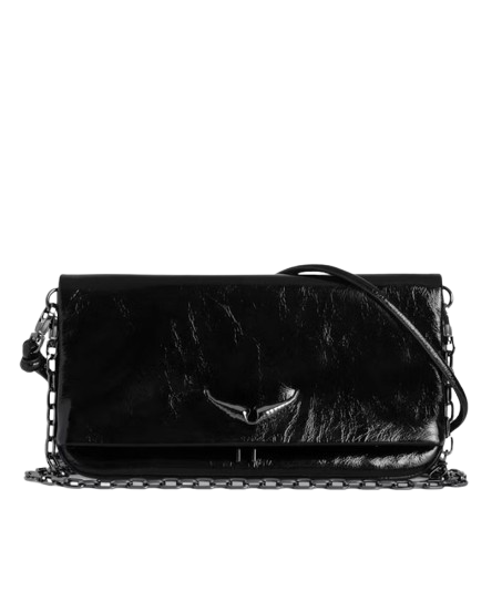 ZADIG & VOLTAIRE ROCK ETERNAL CREASED PATENT