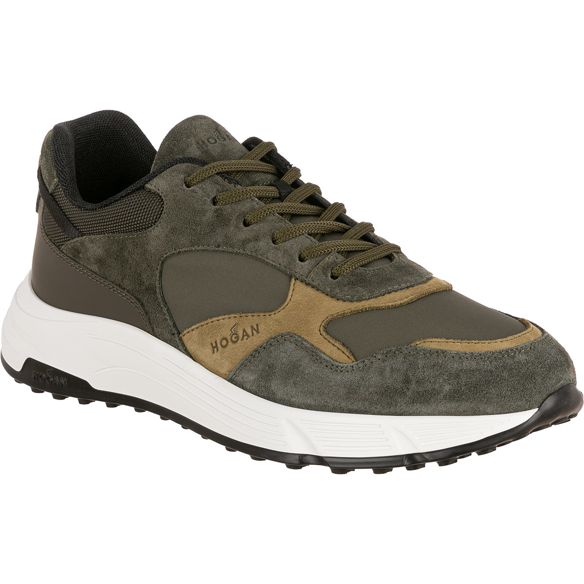 hogan hyperlight allacciato - Colore: V601(MIL)+V810+V609(OLIV MED) |  Taglia: 95