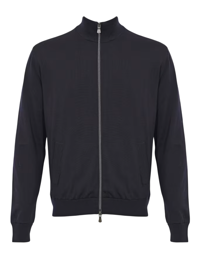 FEDELI Full Zip Sweater Paros