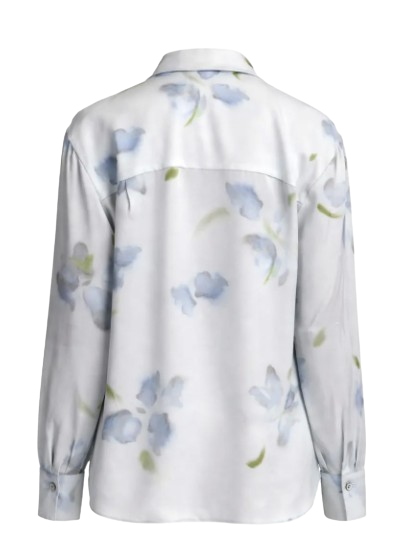VINCE Petal Blur Shirt
