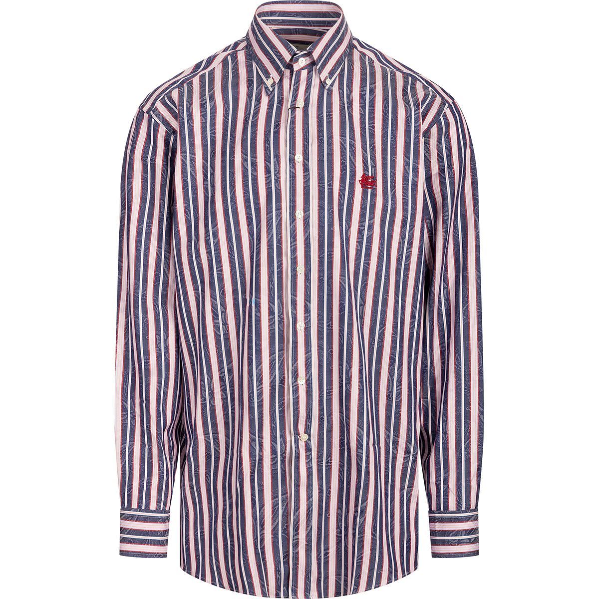 ETRO Regular fit Roma Shirt with stripes
