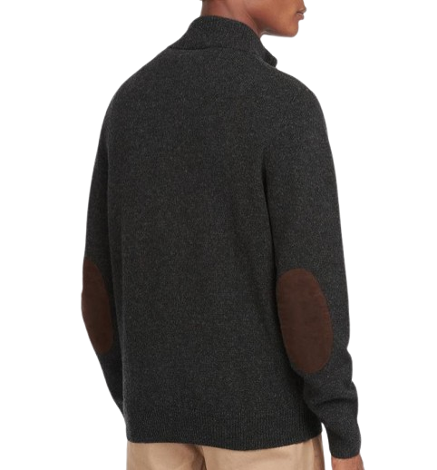BARBOUR patch half zip