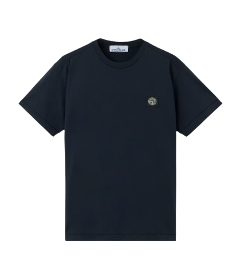 STONE ISLAND Maglietta a maniche corte in jersey di cotone tinto in T-ShirtIT