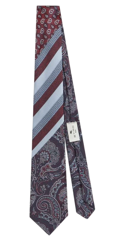 ETRO Refined Silk Tie