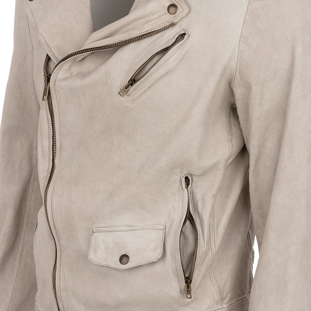 SALVATORE SANTORO Lederjacke