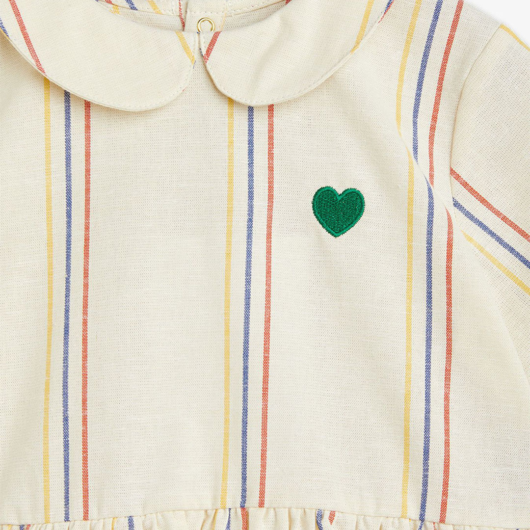 MINIRODINI Stripe Woven Dress