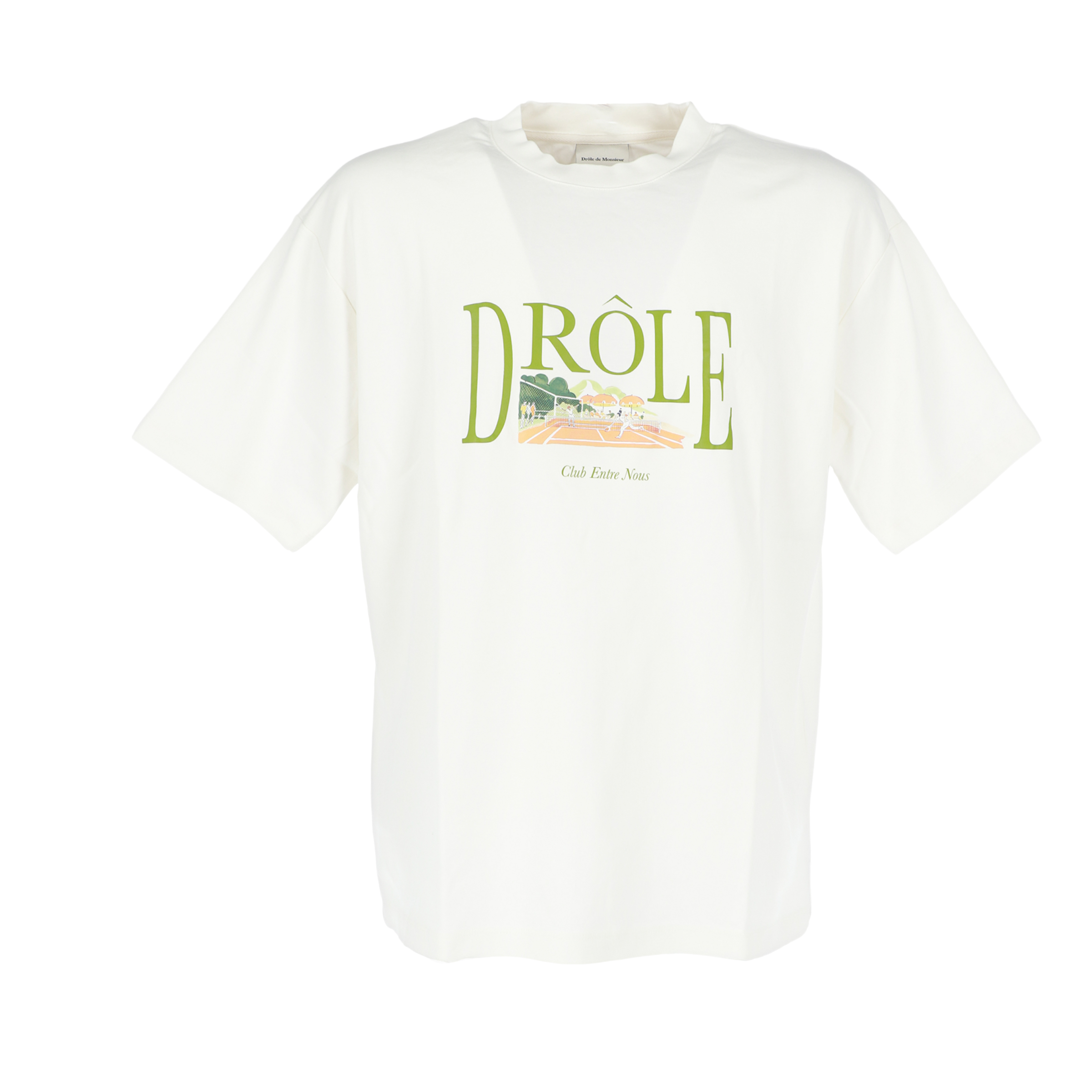 DROLE DE MONSIEUR Le T-Shirt Tennis Court