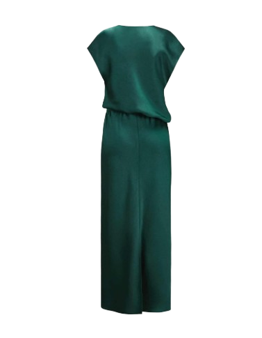 VINCE Draped Cowl Cap Dress