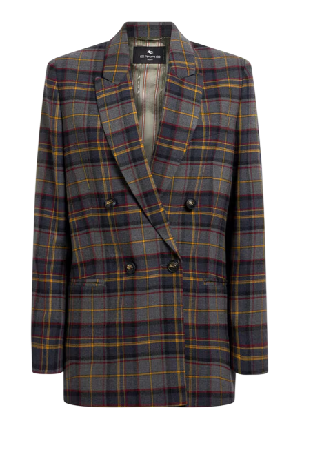ETRO Double Breasted Blazer