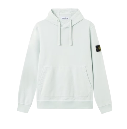 STONE ISLAND Hoodie aus Bio-Baumwoll-Fleece