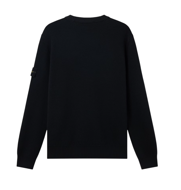 STONE ISLAND Knit Crewneck In Pure Rws Wool